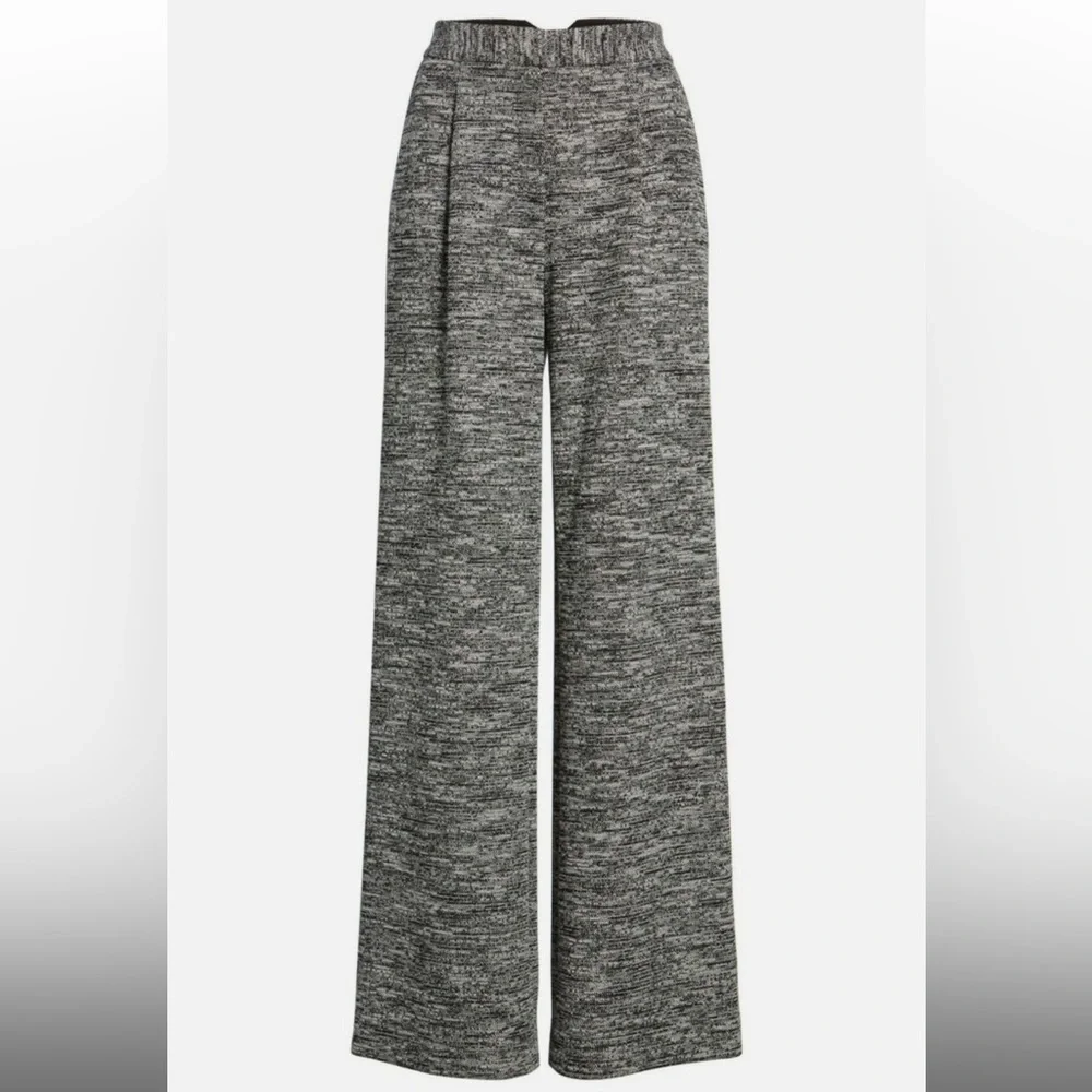 Emerson Rose - Wide Leg Tweed Pants - Size 8 - Picture 3 of 6